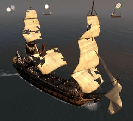 тактика управления флотом в Empire Total War
